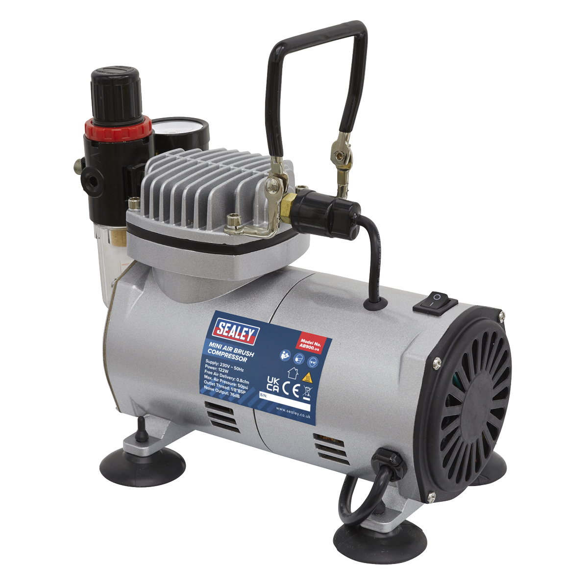 Sealey AB900 Mini Air Brush Compressor - additional view 4