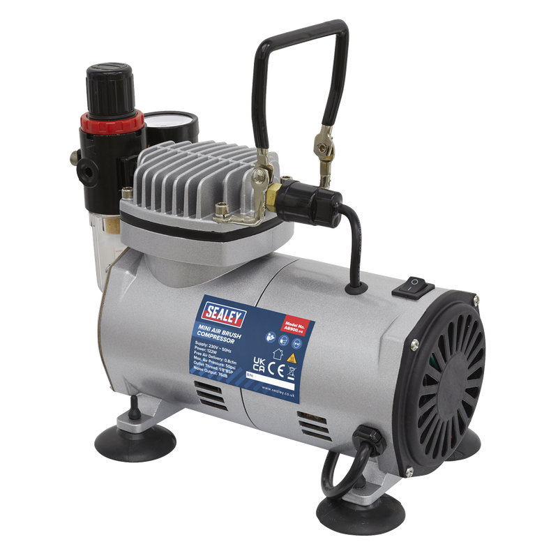 Sealey AB900 Mini Air Brush Compressor - additional view 4