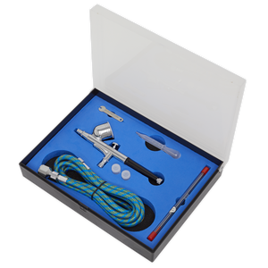 Sealey AB9321 Gravity Feed Air Brush Kit - additional view 2