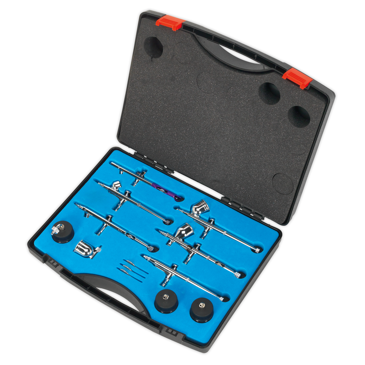 Sealey AB936 Mini Gravity/Suction Feed Air Brush Kit 10pc - additional view 5