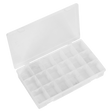 Sealey ABBOXLAR Assortment Box with 12 Removable Dividers