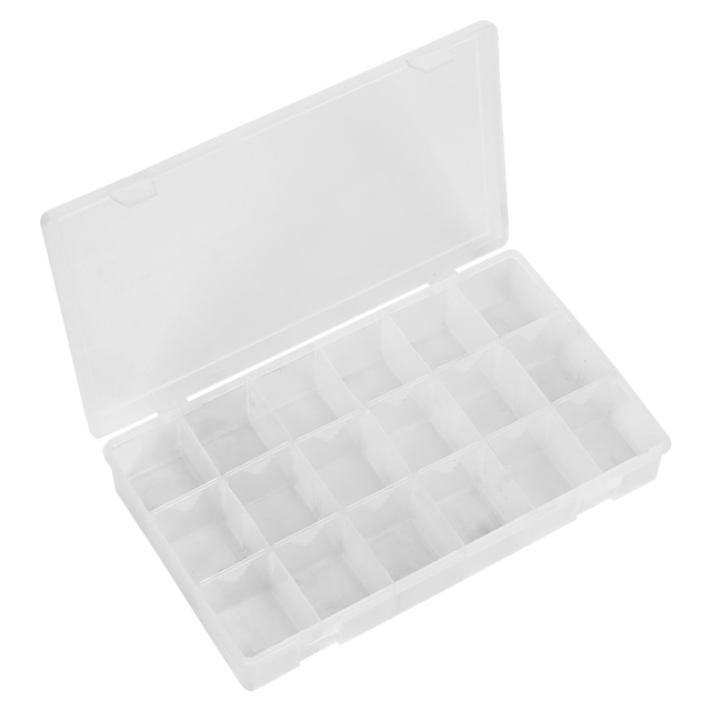 Sealey ABBOXLAR Assortment Box with 12 Removable Dividers