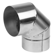 Sealey ABI1000AK3 Stainless Steel Exhaust/Flue 90° Bend for ABI600 & ABI1000 120mm