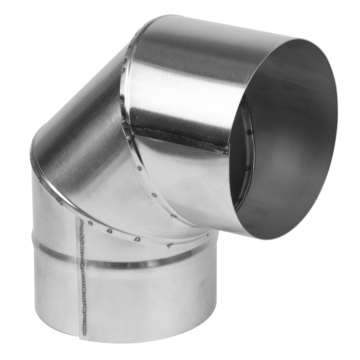 Sealey ABI1000AK3 Stainless Steel Exhaust/Flue 90° Bend for ABI600 & ABI1000 120mm - additional view 2