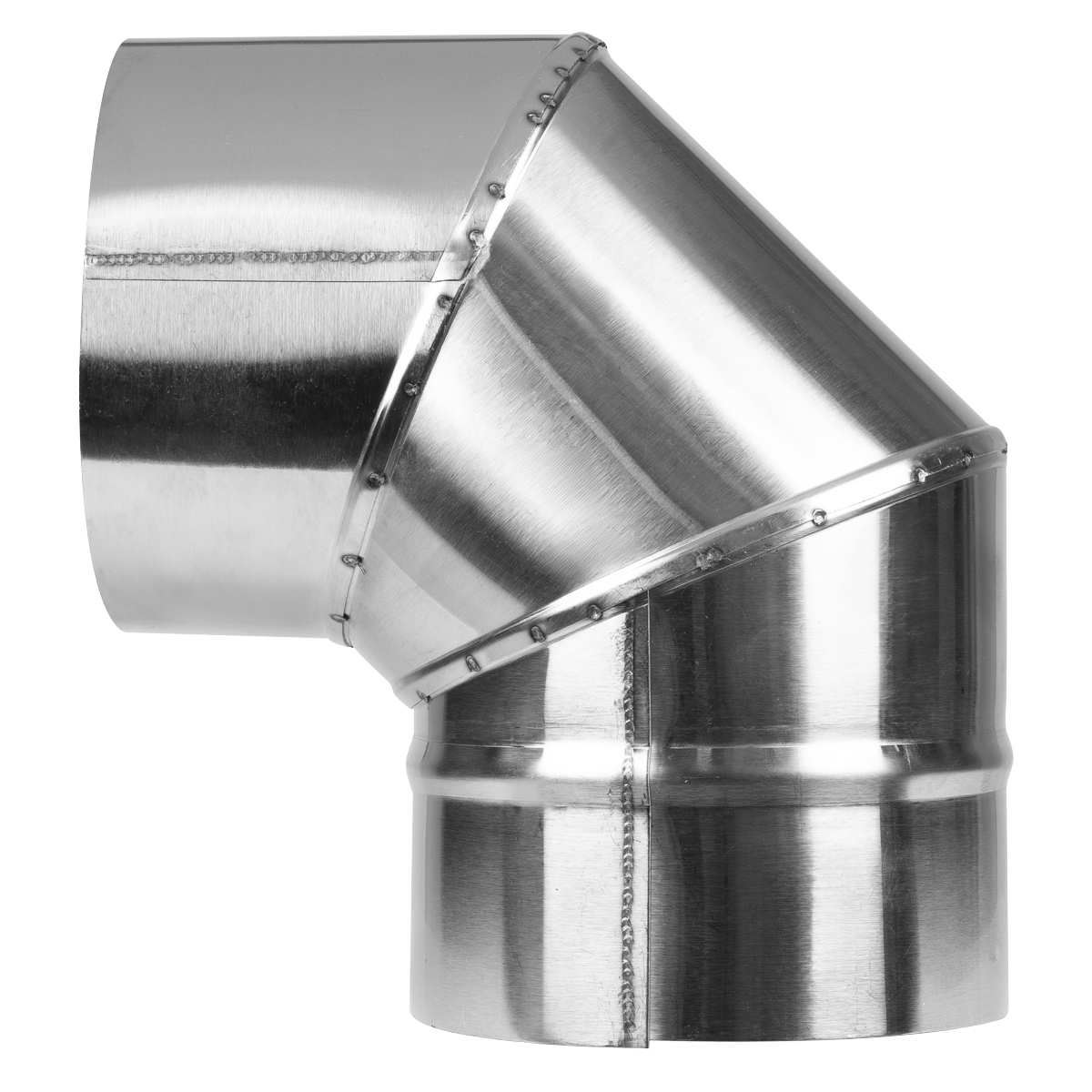 Sealey ABI1000AK3 Stainless Steel Exhaust/Flue 90° Bend for ABI600 & ABI1000 120mm - additional view 3