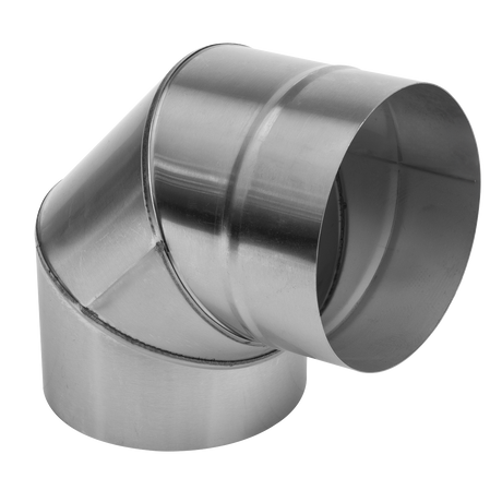 Sealey ABI1700AK3 Stainless Steel Exhaust/Flue 90° Bend for ABI1700 150mm - additional view 2