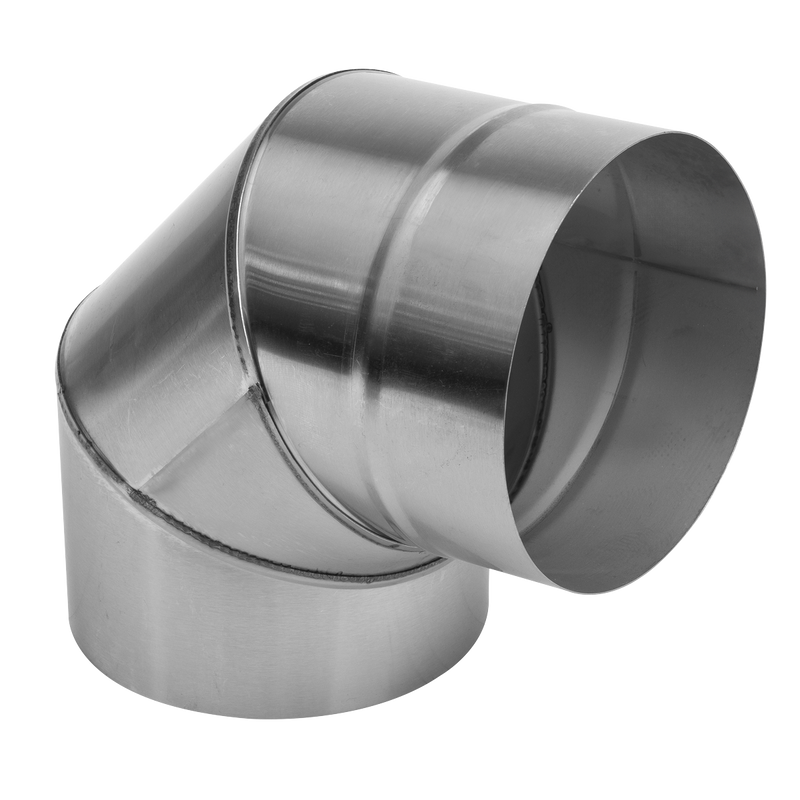 Sealey ABI1700AK3 Stainless Steel Exhaust/Flue 90° Bend for ABI1700 150mm - additional view 2
