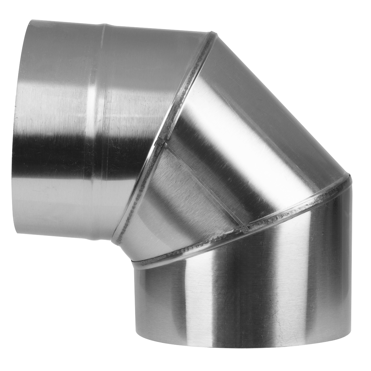 Sealey ABI1700AK3 Stainless Steel Exhaust/Flue 90° Bend for ABI1700 150mm - additional view 3