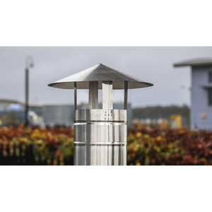 Sealey ABI1700AK4 Stainless Steel Exhaust/Flue Rain Cap for ABI1700 150mm - additional view 2