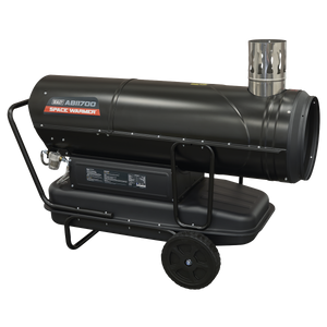 Sealey ABI1700 Space Warmer® Indirect Kerosene/Diesel Heater with Wheels 170,000Btu/hr - additional view 6