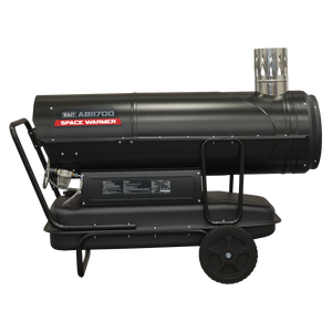Sealey ABI1700 Space Warmer® Indirect Kerosene/Diesel Heater with Wheels 170,000Btu/hr - additional view 8