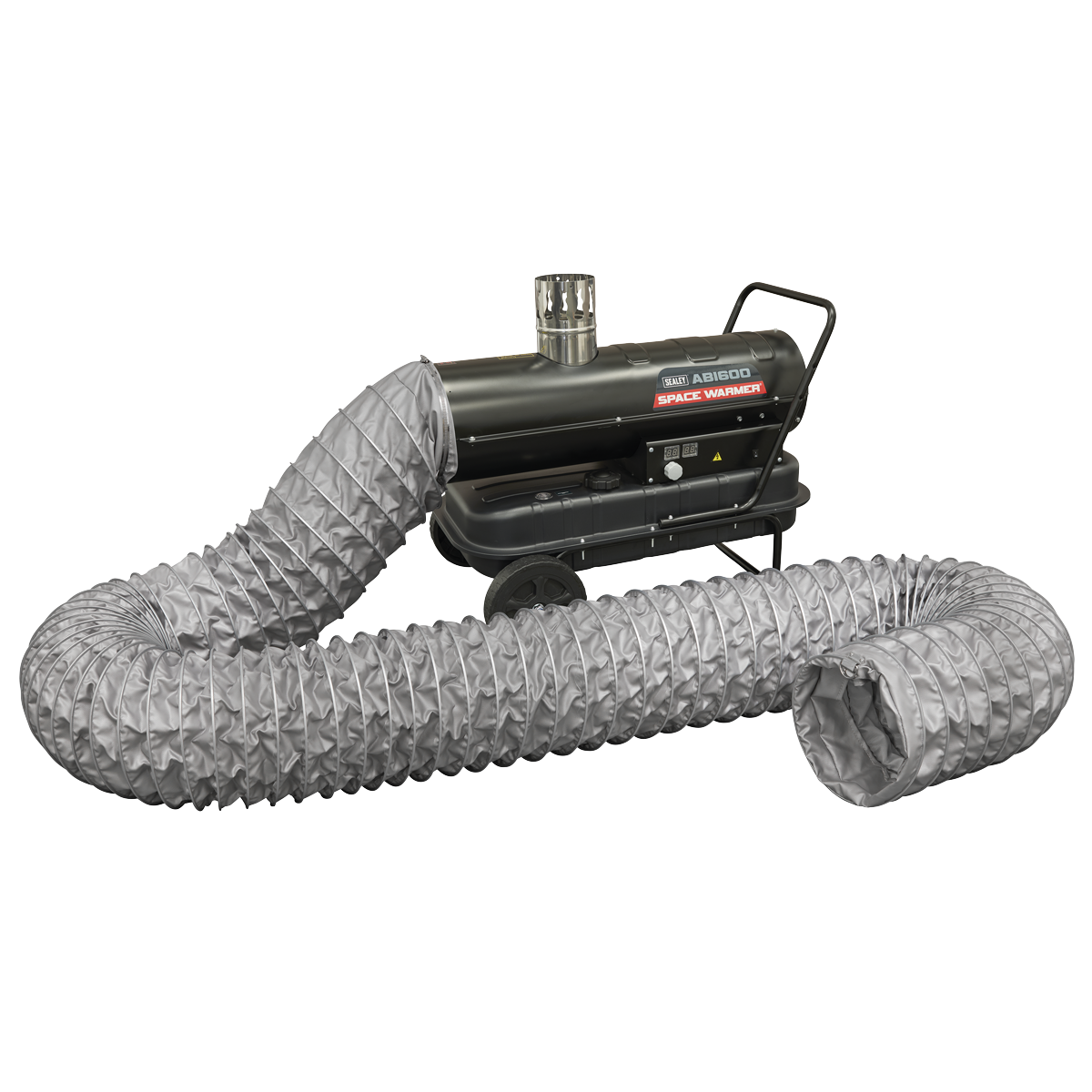 Sealey ABI600COMBO Space Warmer® Indirect Kerosene/Diesel Heater 68,000Btu/hr with 5M Ducting