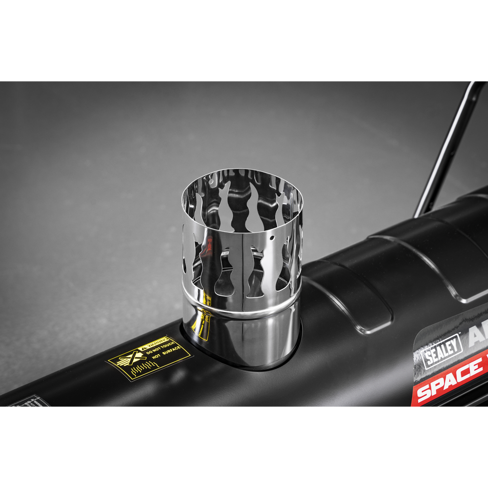 Sealey ABI600 Space Warmer® Indirect Kerosene/Diesel Heater with Wheels 68,000Btu/hr - additional view 8