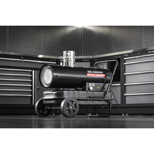 Sealey ABI600 Space Warmer® Indirect Kerosene/Diesel Heater with Wheels 68,000Btu/hr - additional view 13
