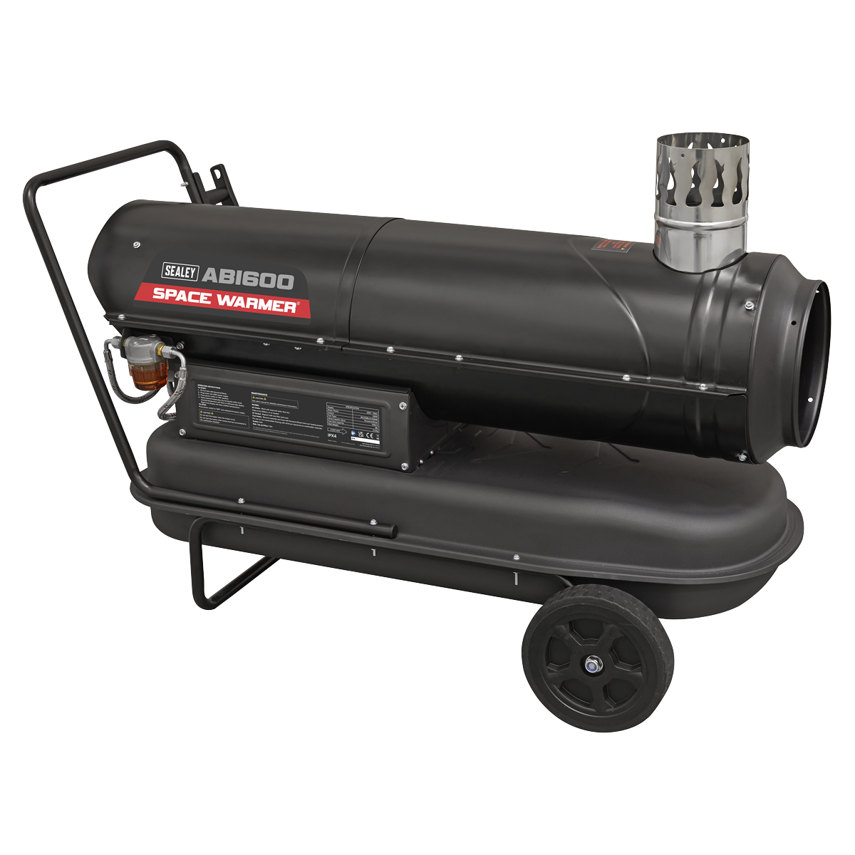 Sealey ABI600COMBO Space Warmer® Indirect Kerosene/Diesel Heater 68,000Btu/hr with 5M Ducting - additional view 6