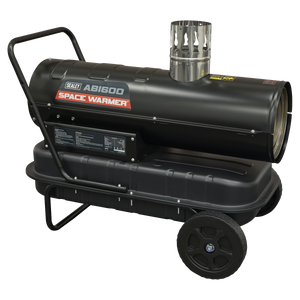 Sealey ABI600 Space Warmer® Indirect Kerosene/Diesel Heater with Wheels 68,000Btu/hr - additional view 2