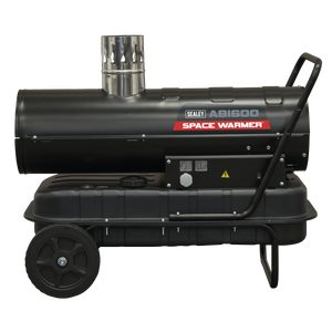 Sealey ABI600 Space Warmer® Indirect Kerosene/Diesel Heater with Wheels 68,000Btu/hr - additional view 3