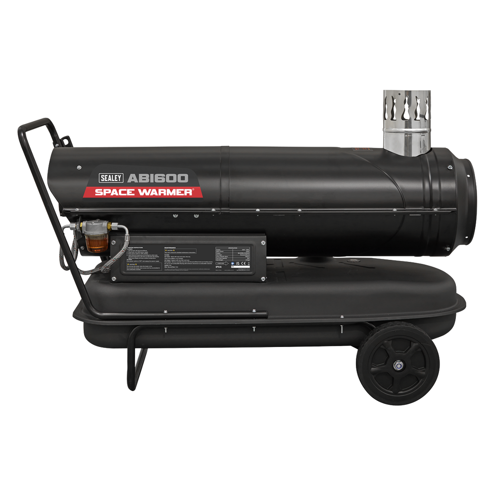 Sealey ABI600COMBO Space Warmer® Indirect Kerosene/Diesel Heater 68,000Btu/hr with 5M Ducting - additional view 8
