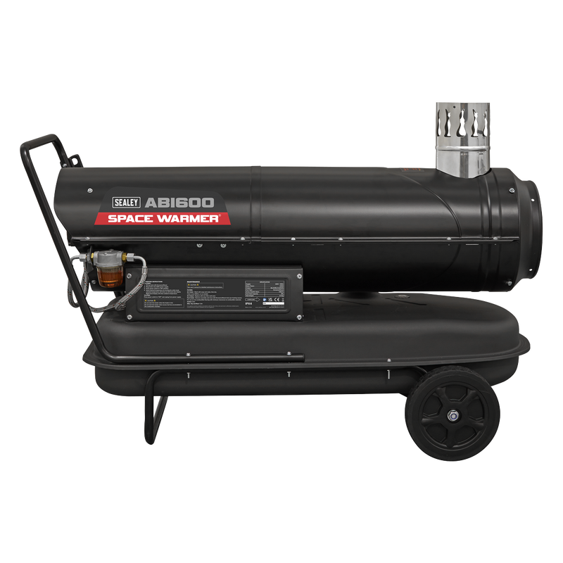 Sealey ABI600COMBO Space Warmer® Indirect Kerosene/Diesel Heater 68,000Btu/hr with 5M Ducting - additional view 8