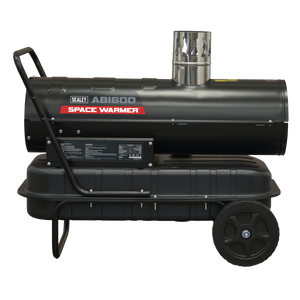 Sealey ABI600 Space Warmer® Indirect Kerosene/Diesel Heater with Wheels 68,000Btu/hr - additional view 4
