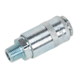 Sealey AC01BP PCL Coupling Body Male 1/4"BSPT - Pack of 50