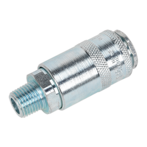 Sealey AC01BP PCL Coupling Body Male 1/4"BSPT - Pack of 50