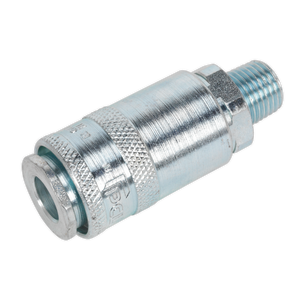 Sealey AC01BP PCL Coupling Body Male 1/4"BSPT - Pack of 50 - additional view 3