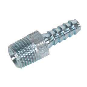 Sealey AC08 PCL Screwed Tailpiece Male 1/4"BSPT - 1/4" Hose - Pack of 5