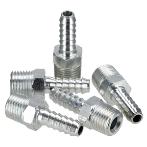 Sealey AC08 PCL Screwed Tailpiece Male 1/4"BSPT - 1/4" Hose - Pack of 5 - additional view 4