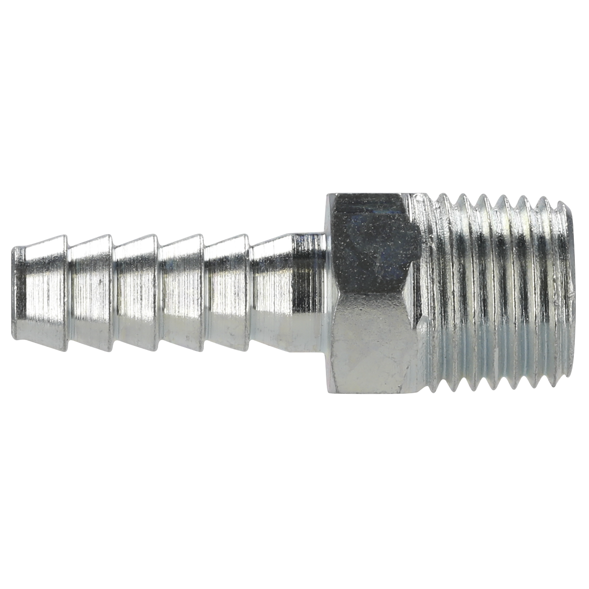 Sealey AC08 PCL Screwed Tailpiece Male 1/4"BSPT - 1/4" Hose - Pack of 5 - additional view 3