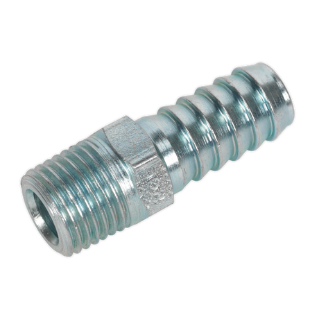 Sealey AC09 PCL Screwed Tailpiece Male 1/4"BSPT - 3/8" Hose - Pack of 5