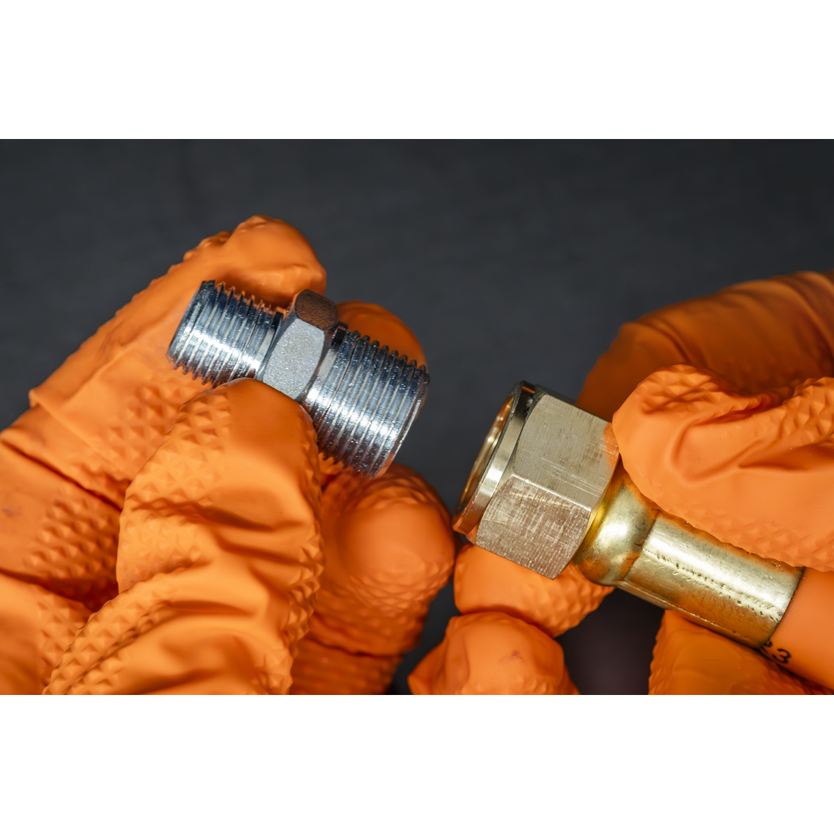 Sealey AC100 PCL Reducing Union 3/8"BSPT to 1/4"BSPT - Pack of 5 - additional view 4