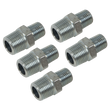 Sealey AC100 PCL Reducing Union 3/8"BSPT to 1/4"BSPT - Pack of 5