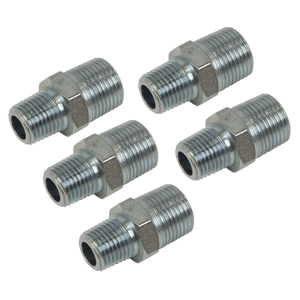 Sealey AC100 PCL Reducing Union 3/8"BSPT to 1/4"BSPT - Pack of 5 - additional view 6