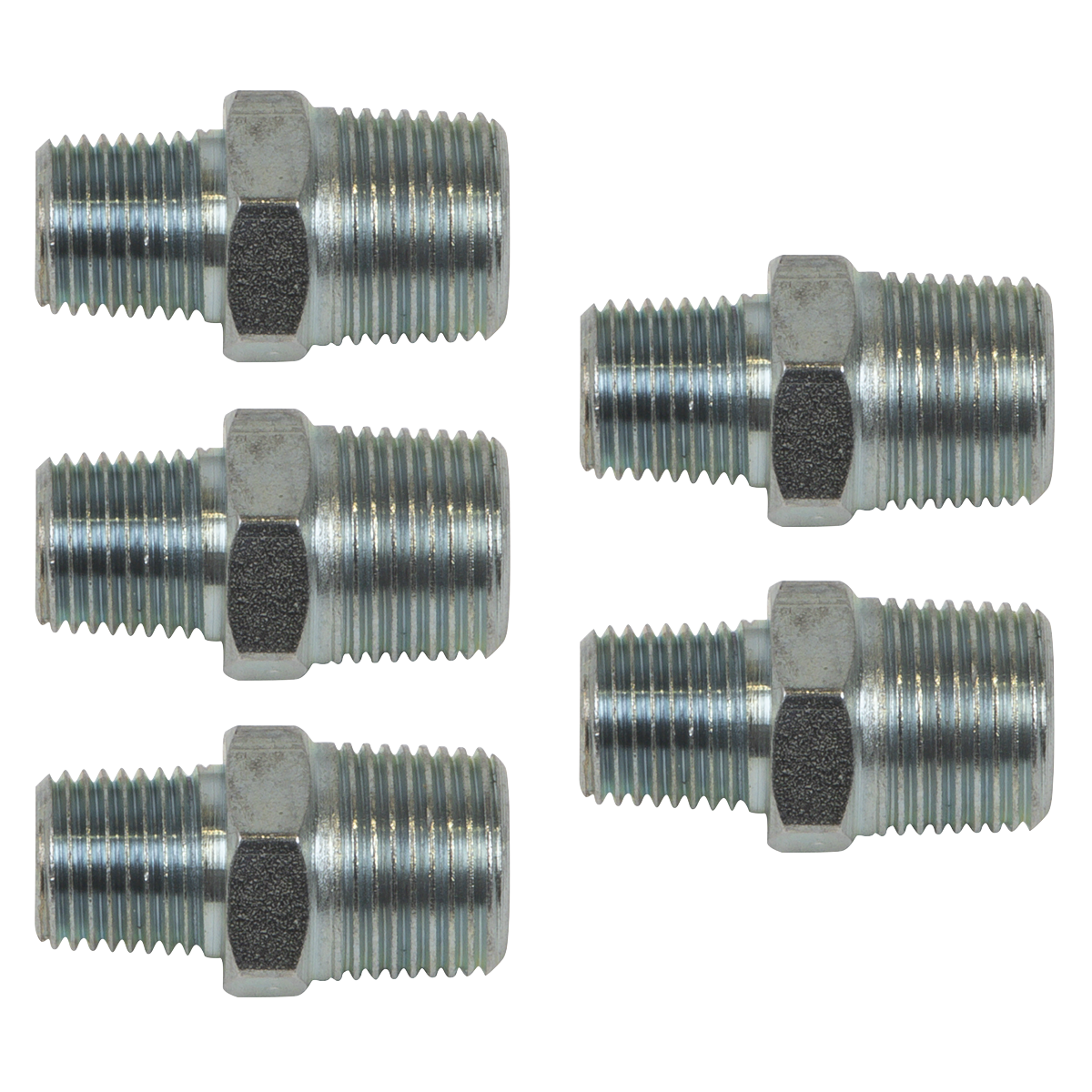 Sealey AC100 PCL Reducing Union 3/8"BSPT to 1/4"BSPT - Pack of 5 - additional view 7