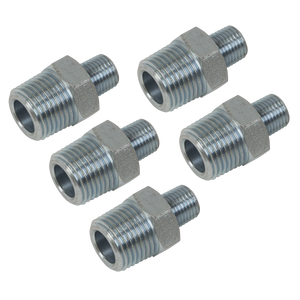 Sealey AC101 PCL Reducing Union 1/2"BSPT to 1/4"BSPT - Pack of 5