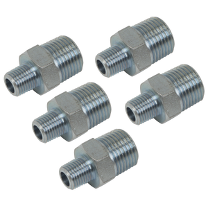 Sealey AC101 PCL Reducing Union 1/2"BSPT to 1/4"BSPT - Pack of 5 - additional view 2