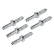 Sealey AC10 PCL Double End Hose Connector 1/4" Hose - Pack of 5