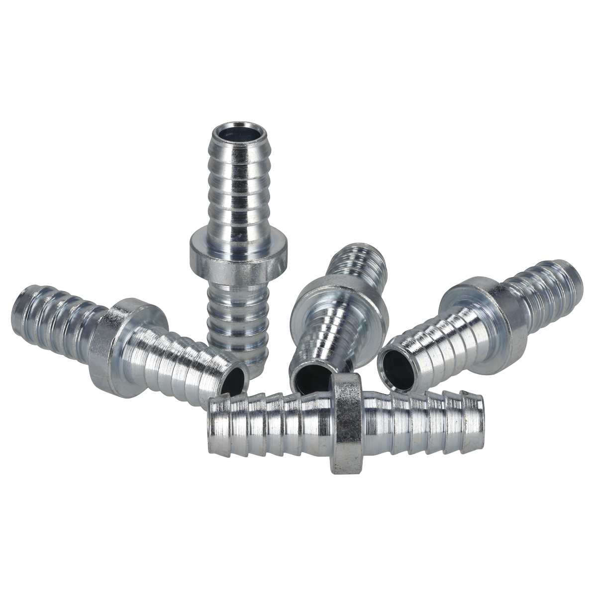 Sealey AC11 PCL Double End Hose Connector 3/8" Hose - Pack of 5 - additional view 5