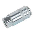 Sealey AC13BP PCL Coupling Body Female 1/4"BSPT - Pack of 50