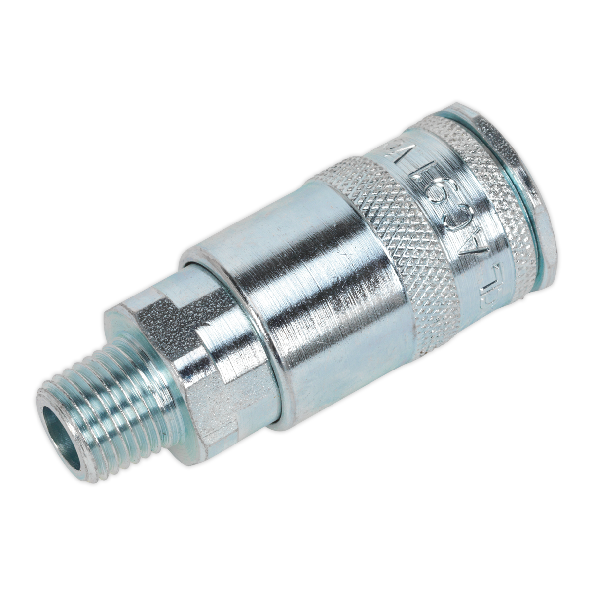 Sealey AC16BP PCL Coupling Body Male 1/4"BSPT - Pack of 50