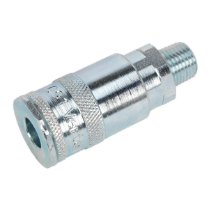 Sealey AC16BP PCL Coupling Body Male 1/4"BSPT - Pack of 50 - additional view 2