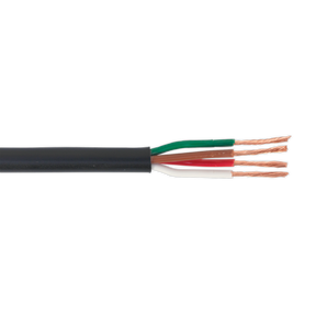 Sealey AC24204CTH 30m Thin Wall Automotive Cable 4 x 0.75mm² 24/0.20mm - Black