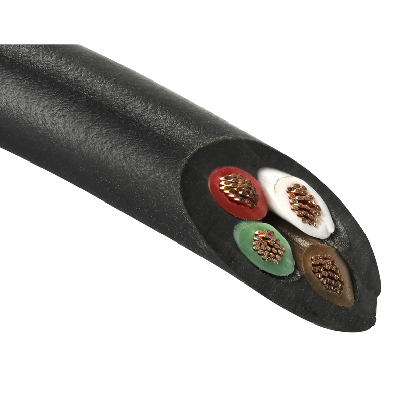 Sealey AC24204CTH 30m Thin Wall Automotive Cable 4 x 0.75mm² 24/0.20mm - Black - additional view 3