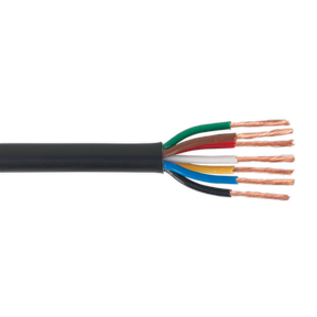 Sealey AC24207CTH 30m Thin Wall Automotive Cable 7 x 0.75mm² 24/0.20mm - Black