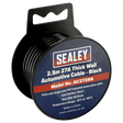 Sealey AC2725B 27A Thick Wall Automotive Cable 2.5m - Black