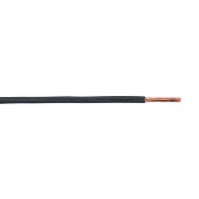 Sealey AC2830BK Thin Wall Single Automotive Cable 2mm² 28/0.30mm 50m - Black