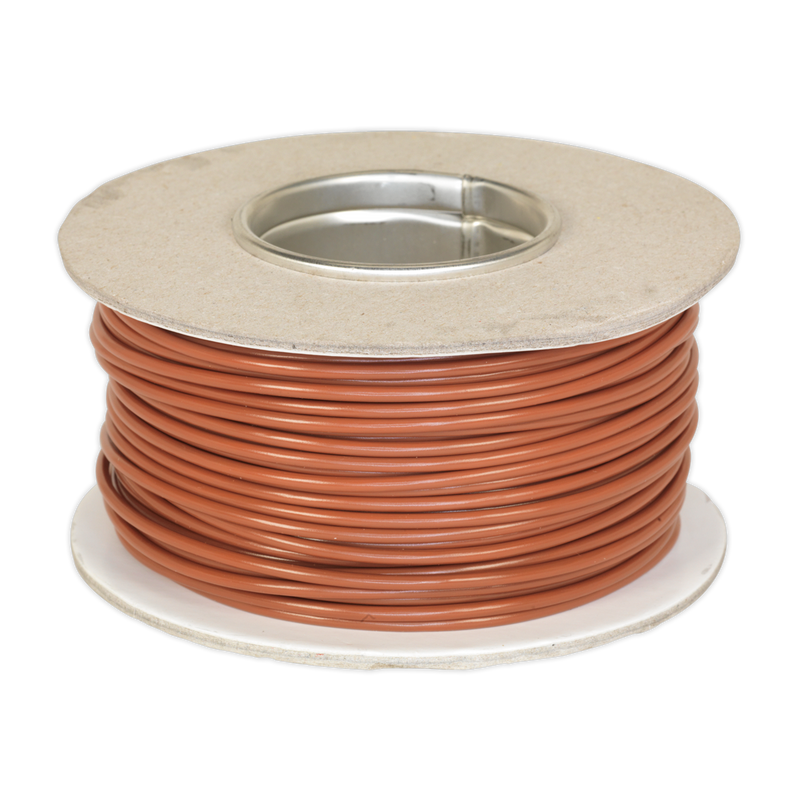 Sealey AC2830BN Thin Wall Single Automotive Cable 2mm² 28/0.30mm 50m - Brown - additional view 2