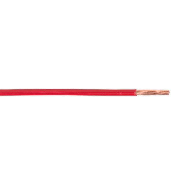 Sealey AC2830RE Thin Wall Single Automotive Cable 2mm² 28/0.30mm 50m - Red