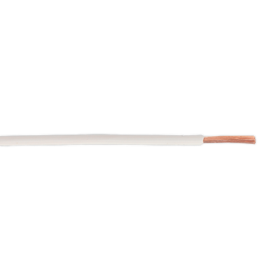 Sealey AC2830WH Thin Wall Automotive Cable Single 2mm² 28/0.30mm 50m - White